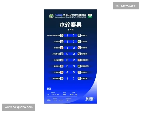 中超冠军决胜规则:积分相同则比较相互战绩